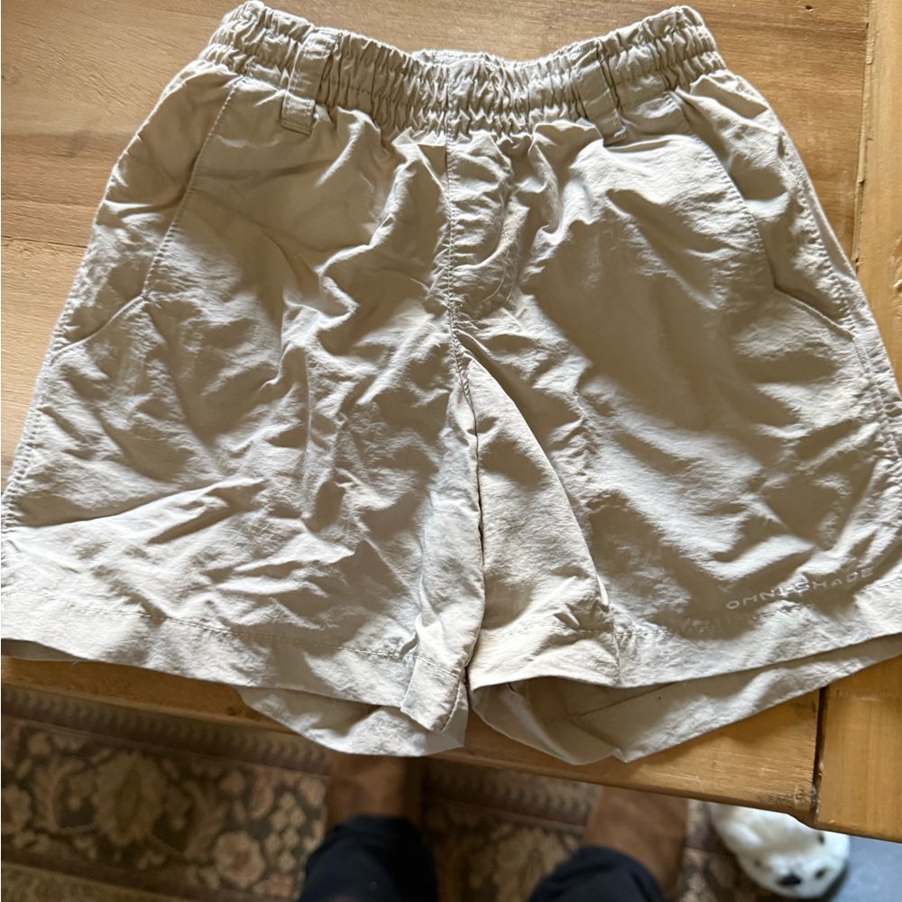 Kids Cream Shorts